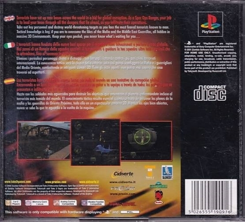 Spec Ops Covert Assault - PS1 (B Grade) (Genbrug)